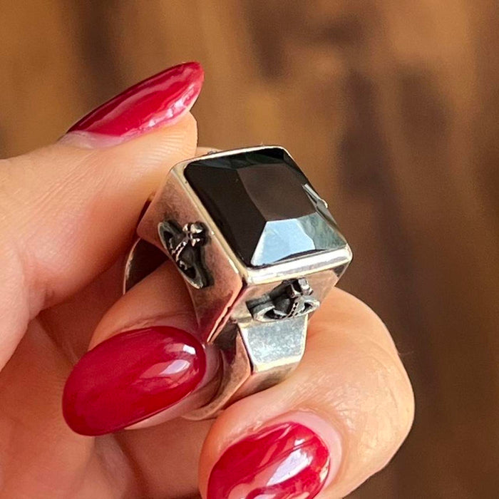 Vivienne Westwood vintage Sterling silver box ring