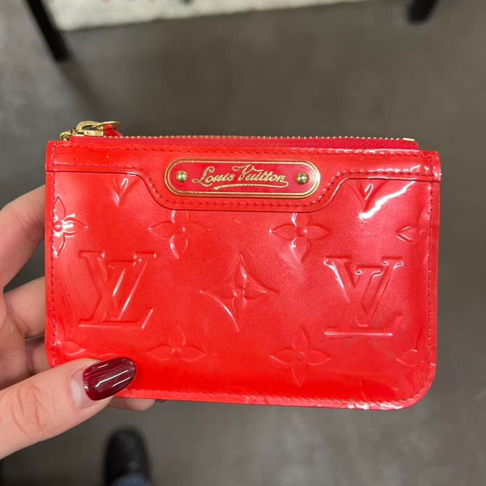 Louis Vuitton coral pochette key chain