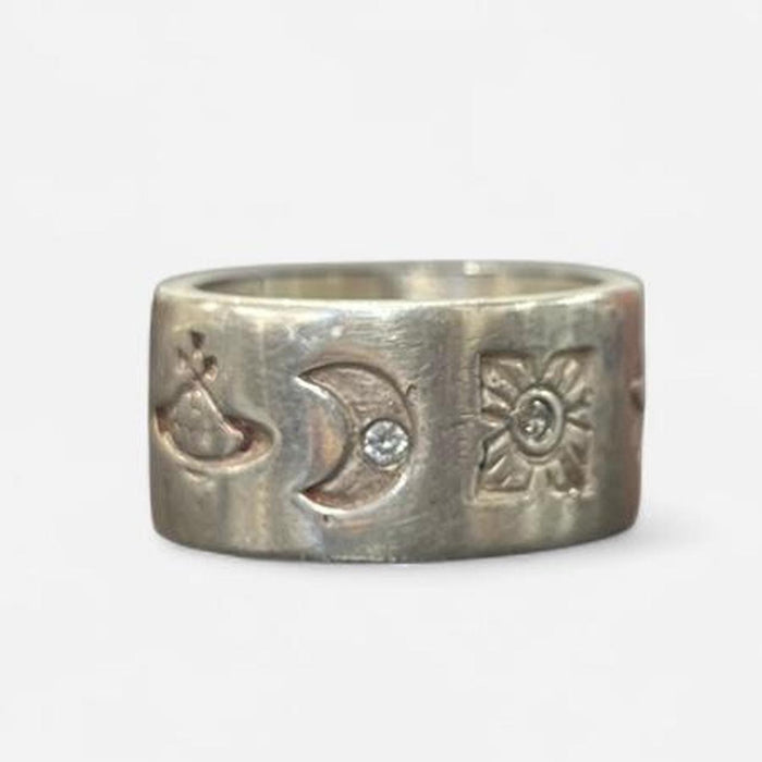 Vivienne Westwood vintage sun moon stars ring