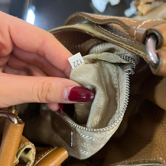 Prada nylon tessuto shoulder bag