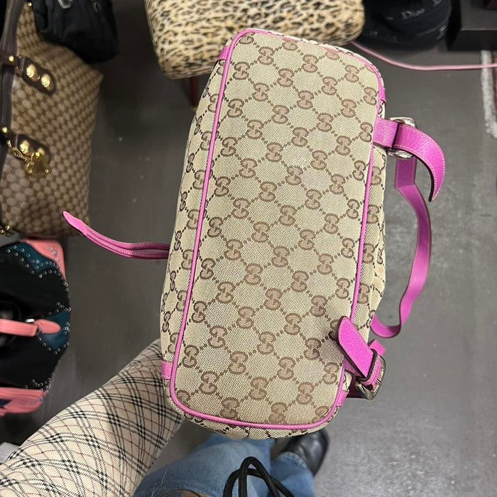 Gucci abbey pink backpack