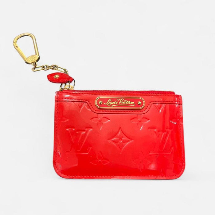 Louis Vuitton coral pochette key chain