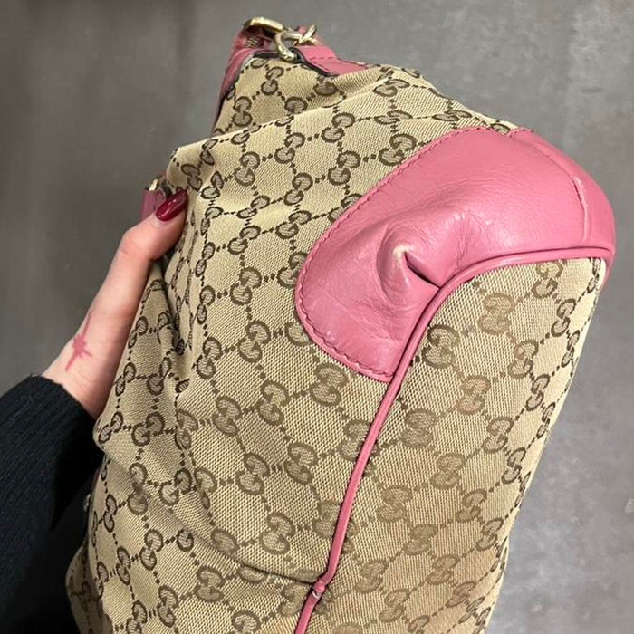 Gucci sukey pink bag
