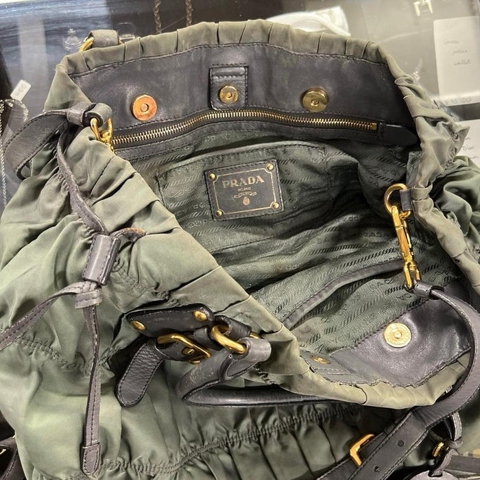 Prada gauffre tessuto bag