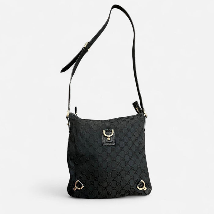 Gucci abbey black messenger bag