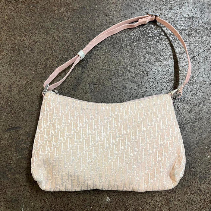 Christian Dior baby pink shoulder bag