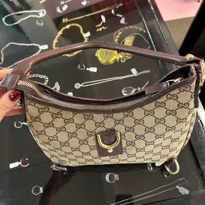Gucci d ring abbey shoulder bag