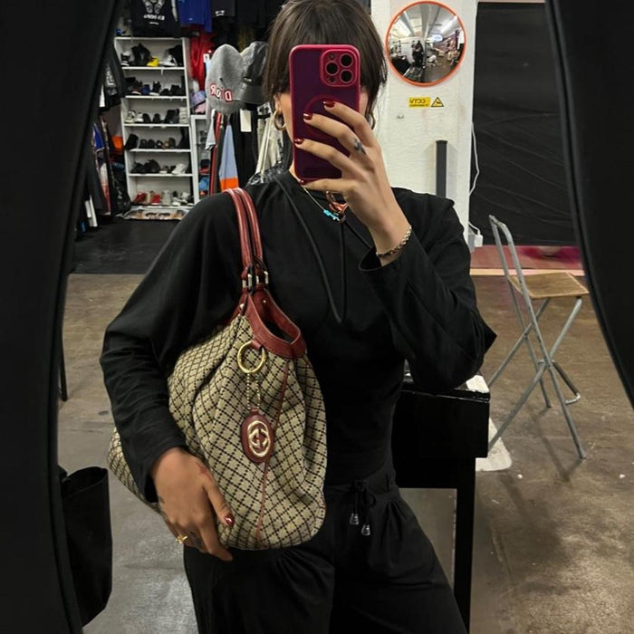 Gucci sukey diamanté shoulder bag