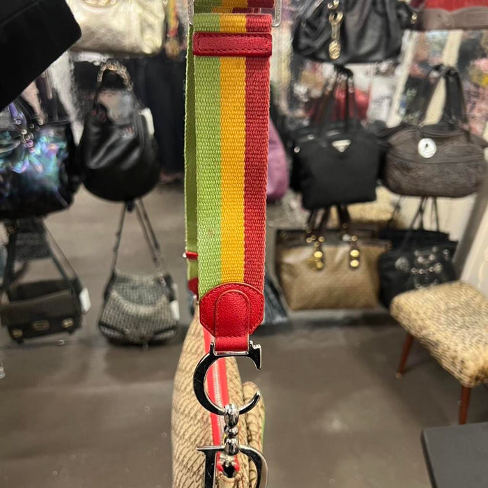 Christian Dior Rasta double saddle bag