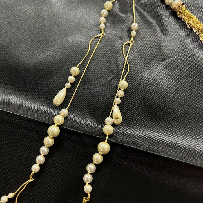Vivienne Westwood layered pearl necklace