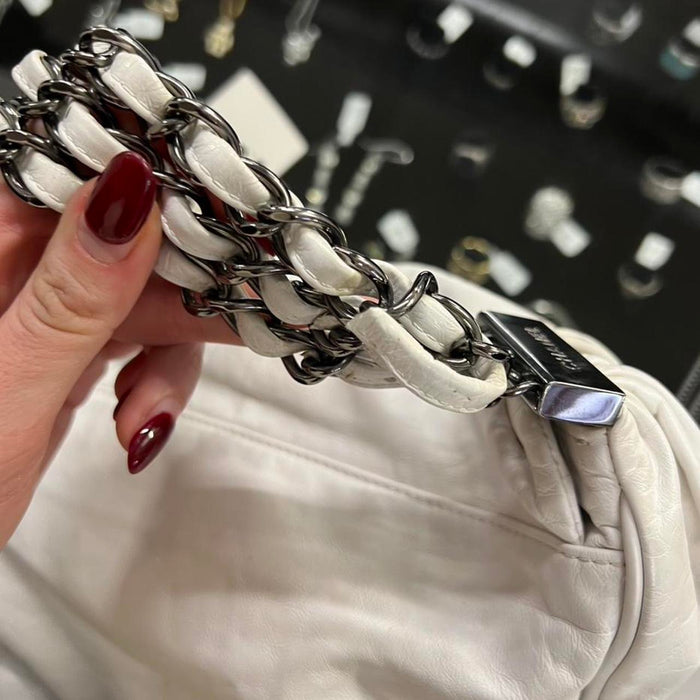 Chanel ligne accordion flap bag