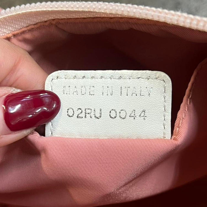Christian Dior baby pink shoulder bag