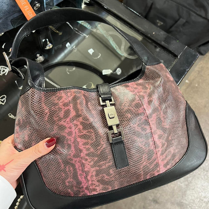 Gucci snakeskin Jackie bag