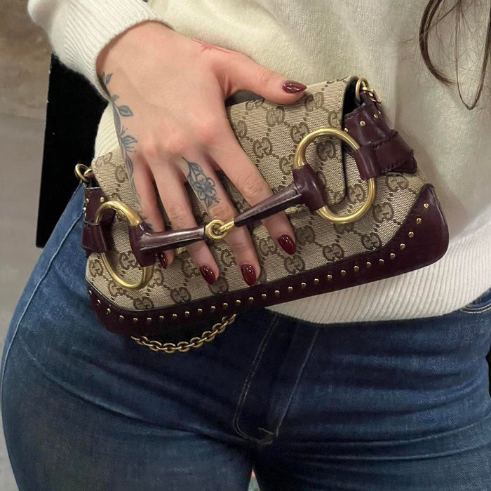 Gucci horsebit chain bag
