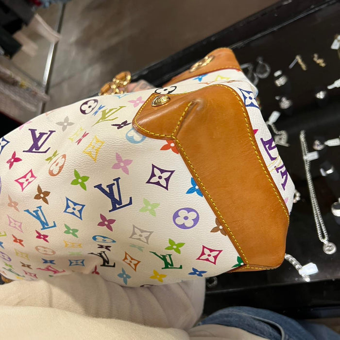 Louis Vuitton Murakami white Ursula bag