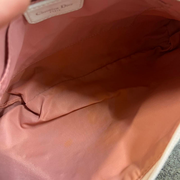 Christian Dior baby pink shoulder bag
