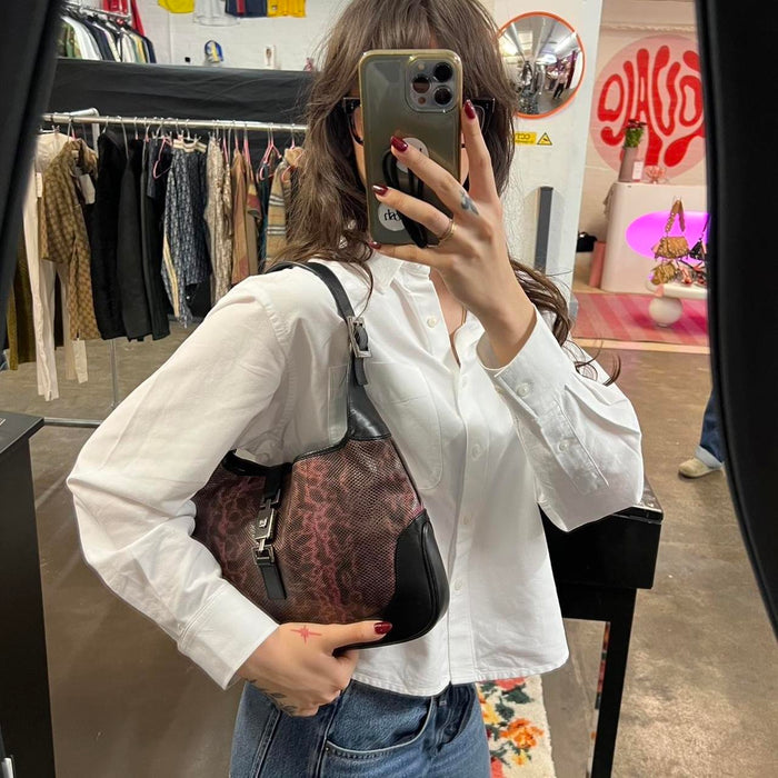Gucci snakeskin Jackie bag