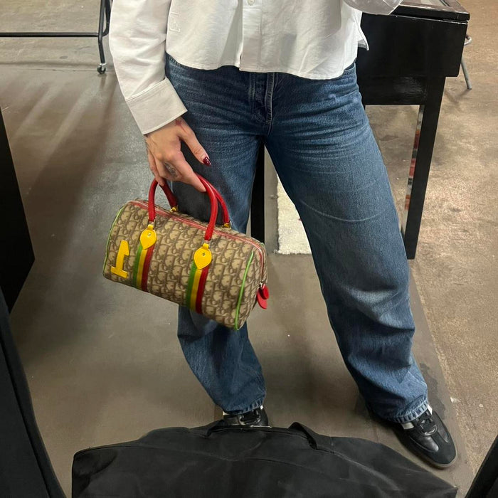 Dior Rasta Boston bag