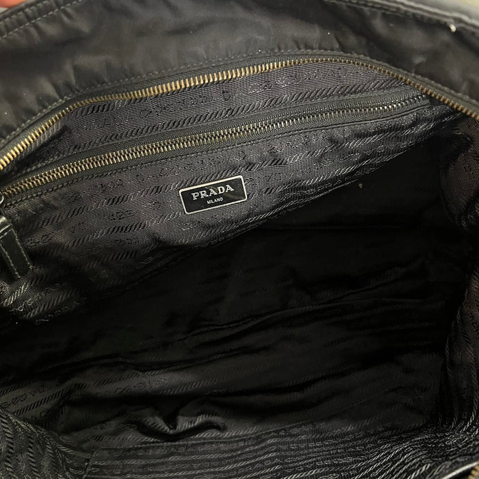 Prada robot tote bag