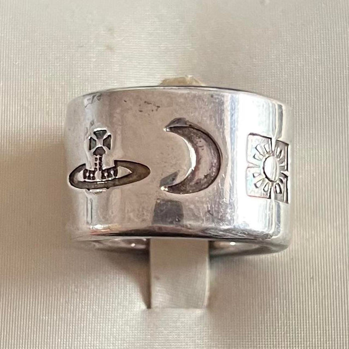 Vivienne Westwood vintage sterling silver symbol ring