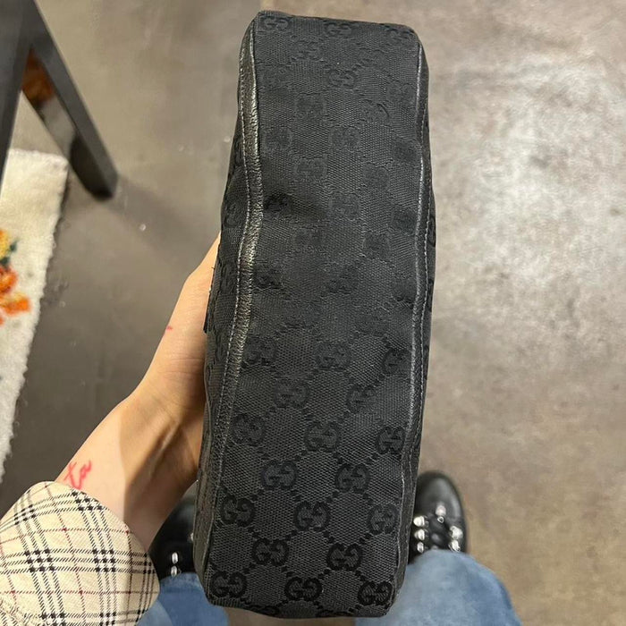 Gucci abbey black baguette