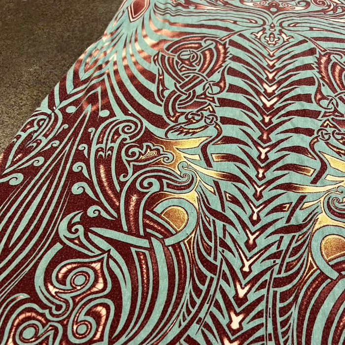 Jean Paul Gaultier tribal maxi dress