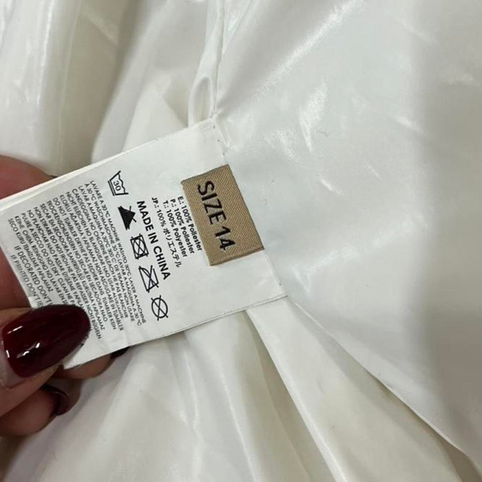 John Galliano newspaper puffer jacket
