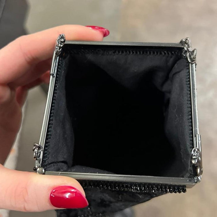 Prada velvet evening bag