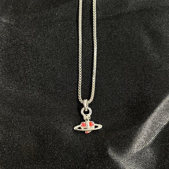 Vivienne Westwood nano heart orb necklace