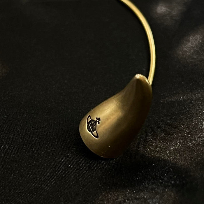 Vivienne Westwood antique gold horn tiara