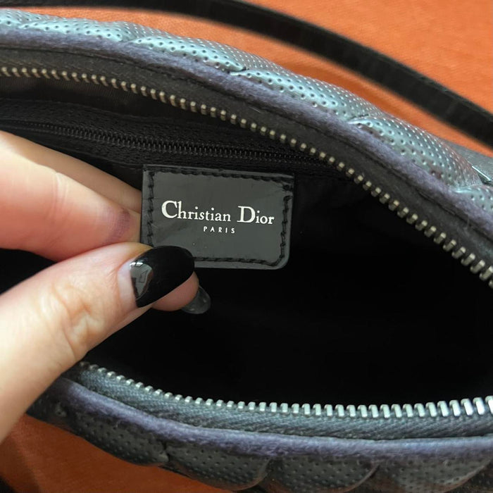 Dior Cadillac black shoulder bag