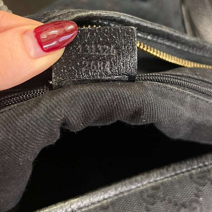 Gucci abbey black messenger bag
