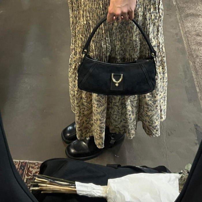 Gucci abbey shoulder bag in black