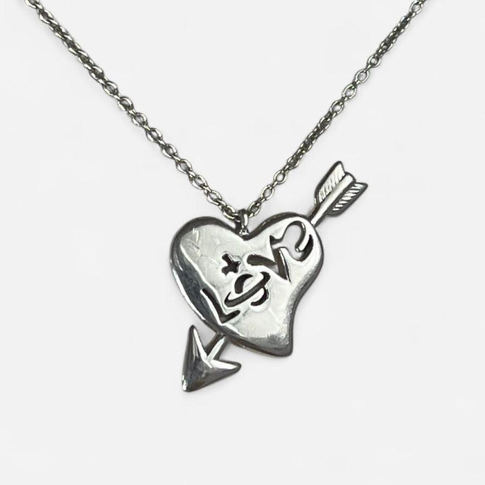 Vivienne Westwood sterling silver love heart necklace