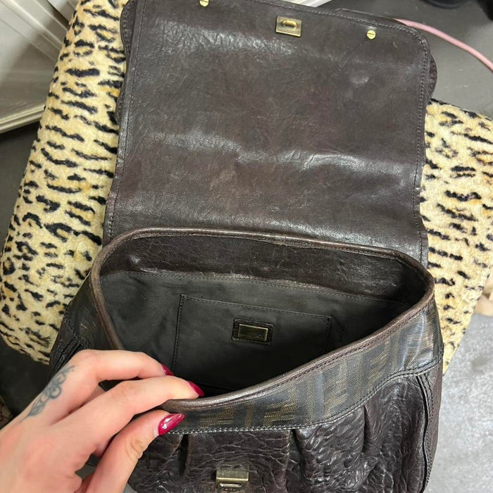 Fendi brown B bag