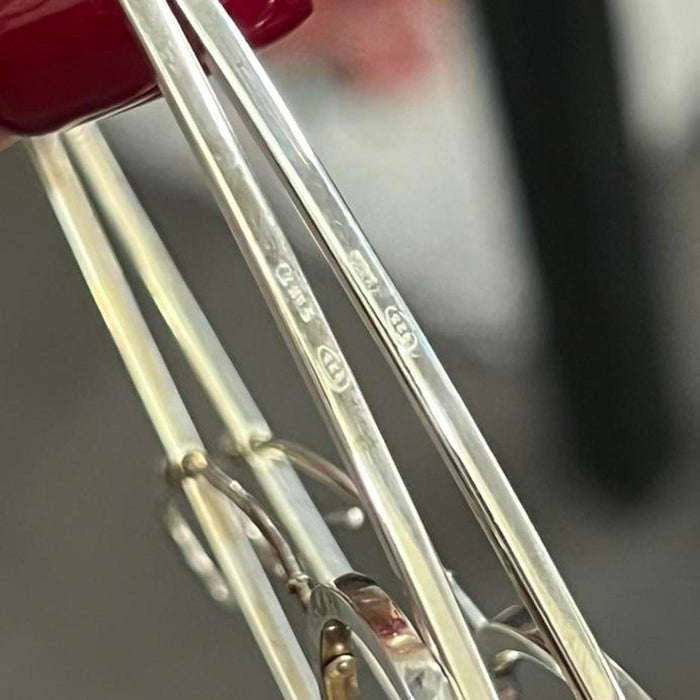 Gucci solid silver earrings