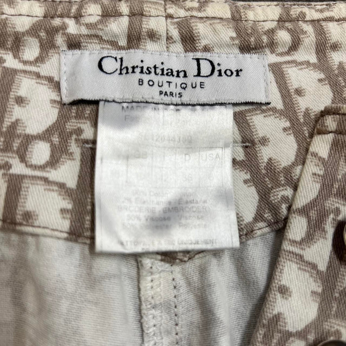 Christian Dior vintage brown monogram jeans