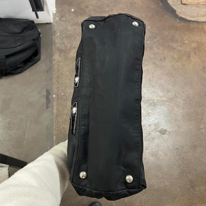 Prada robot tote bag