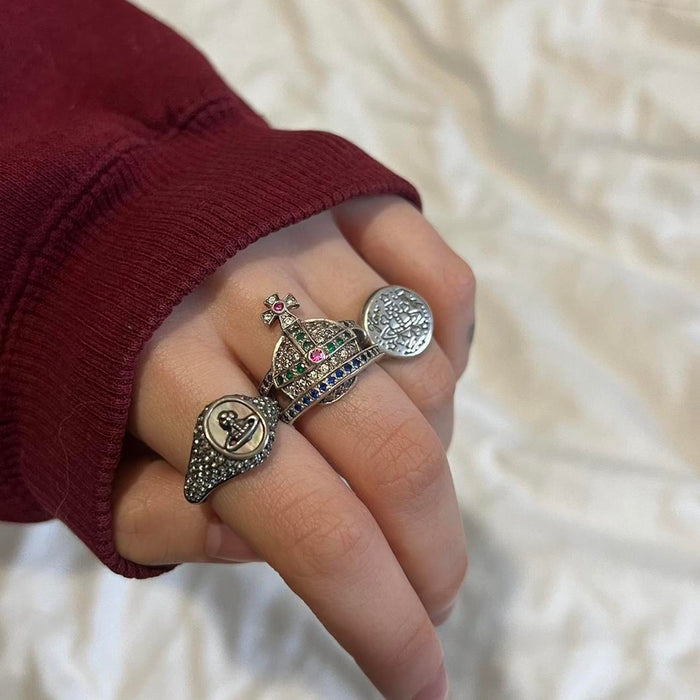 Vivienne Westwood solid silver signet ring