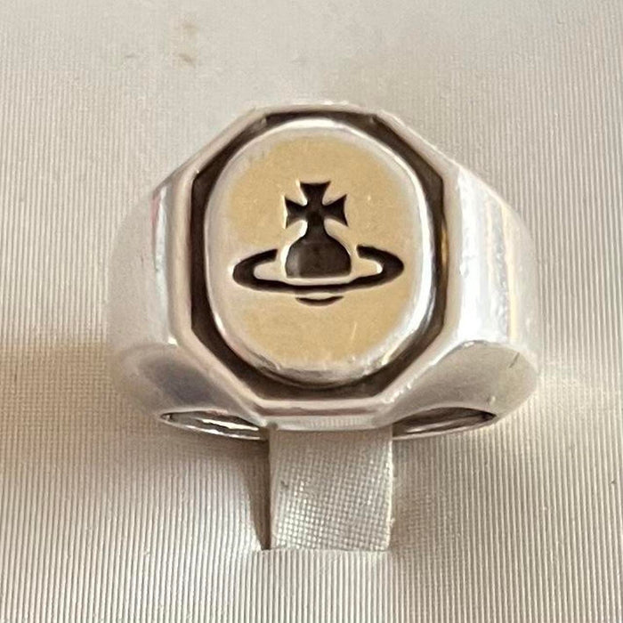 Vivienne Westwood vintage sterling silver signet ring