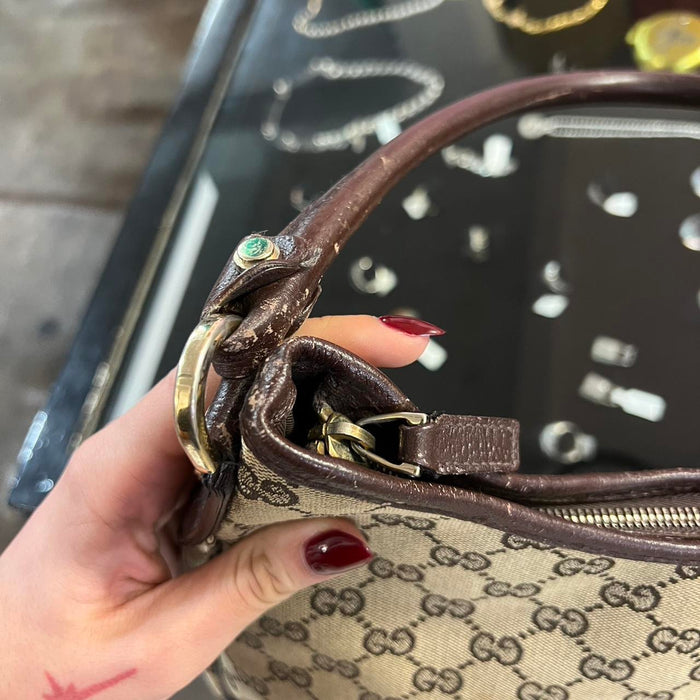 Gucci d ring abbey shoulder bag