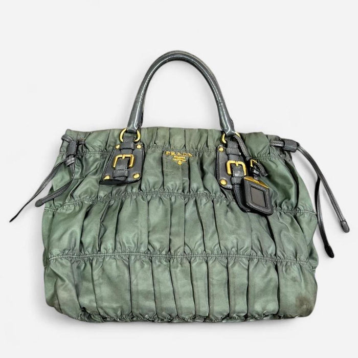 Prada gauffre tessuto bag