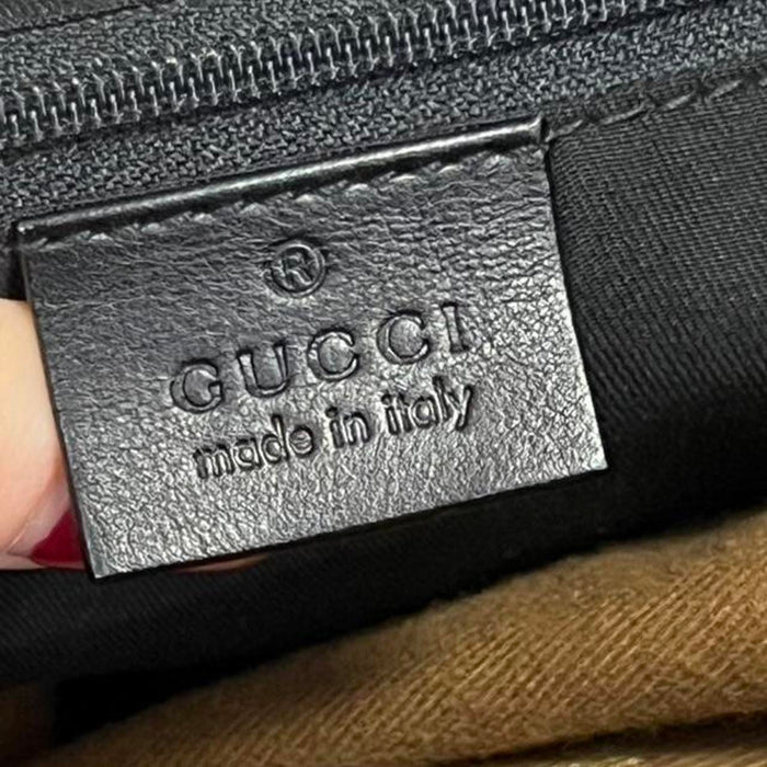 Gucci abbey black shoulder bag