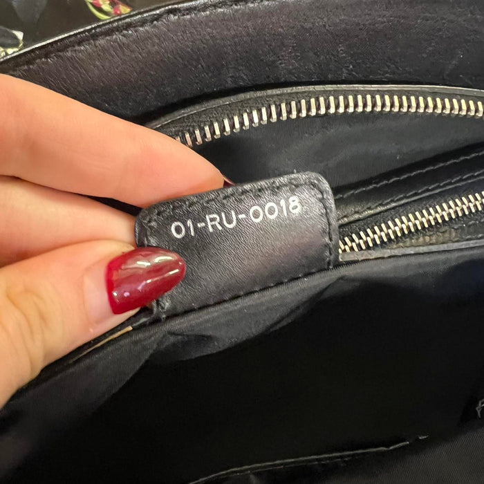 Christian Dior black shoulder bag