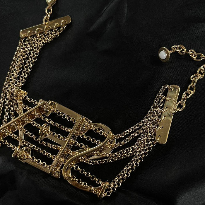 Vivienne Westwood gold SEX choker