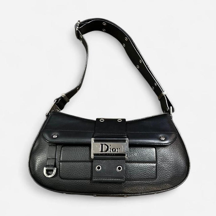 Christian Dior black Columbus bag