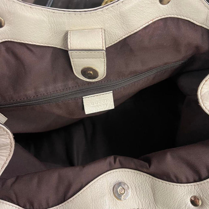 Gucci sukey cream bag
