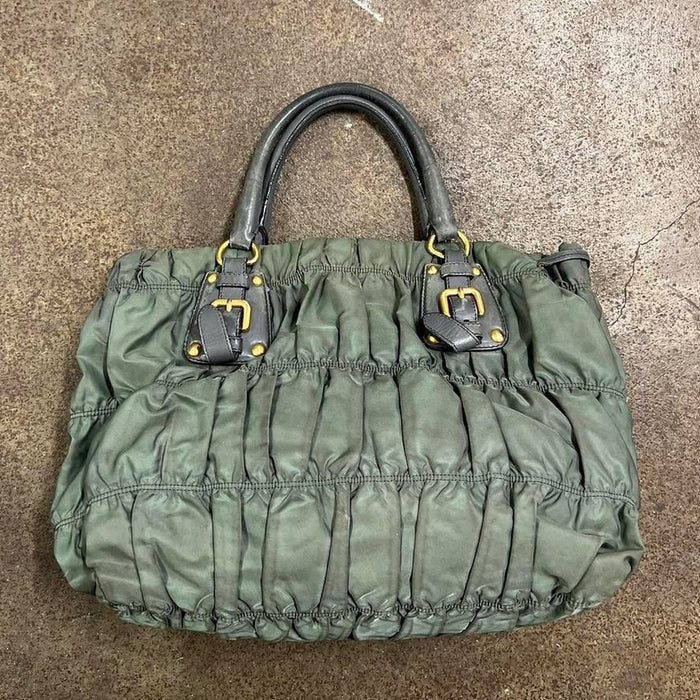 Prada gauffre tessuto bag