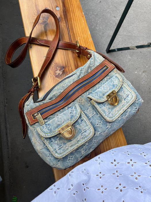 Louis Vuitton denim bag