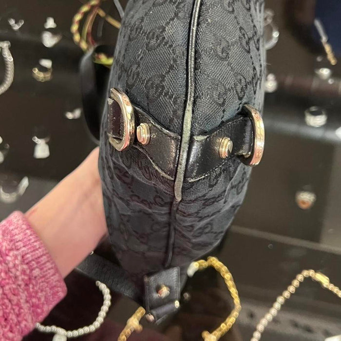 Gucci abbey black messenger bag